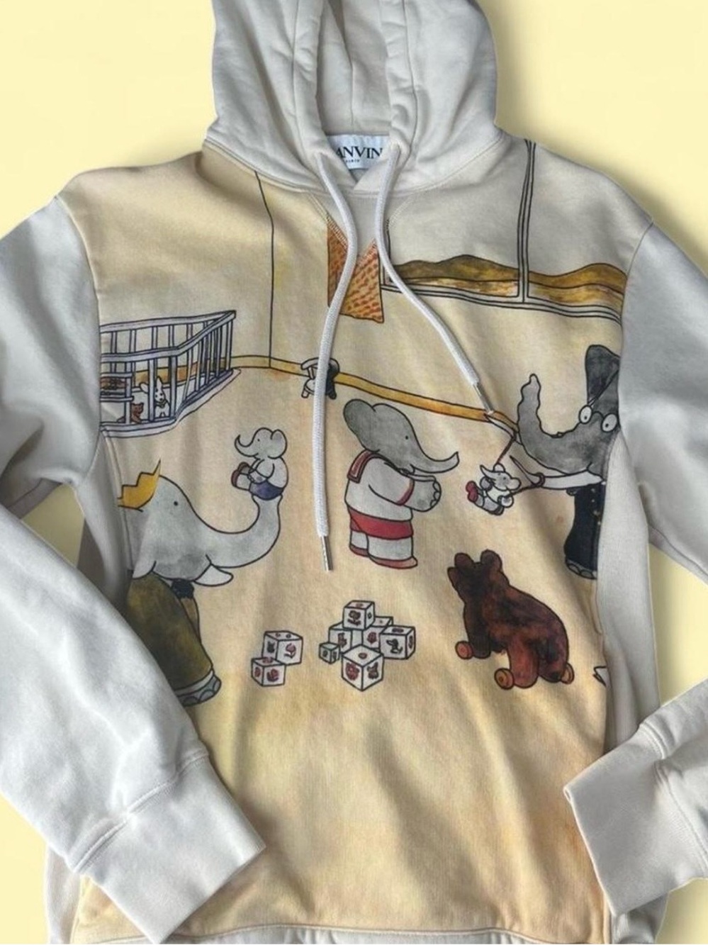 Lanvin x BARBAR collab hoodie XS womenโs